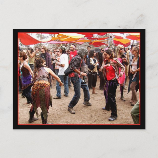 RainboW GrooViN POSTCARD (Front)