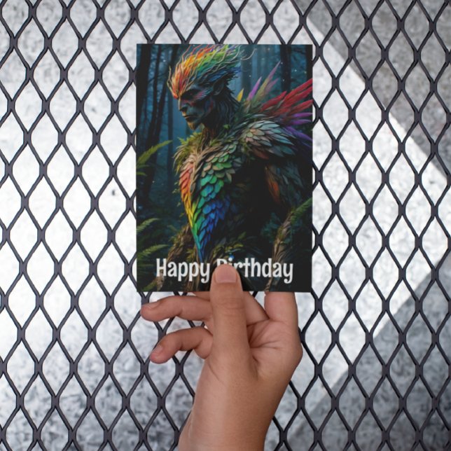 Rainbow Guardian of the Forest Postcard (Creator Uploaded)