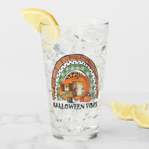 Rainbow Halloween Vibes Camper/ Trailer Glass
