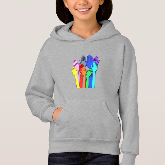 Rainbow HandsT-Shirt (Front)