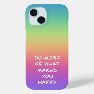 Rainbow Happiness iPhone 15 Case
