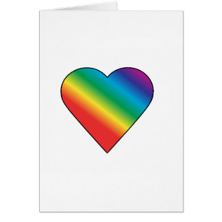 Rainbow heart