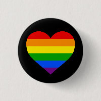 "RAINBOW HEART" 1.25-inch