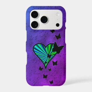 Rainbow Heart and Butterfly