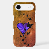 Rainbow Heart and Butterfly