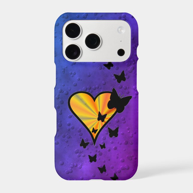 Rainbow Heart and Butterfly (Back)