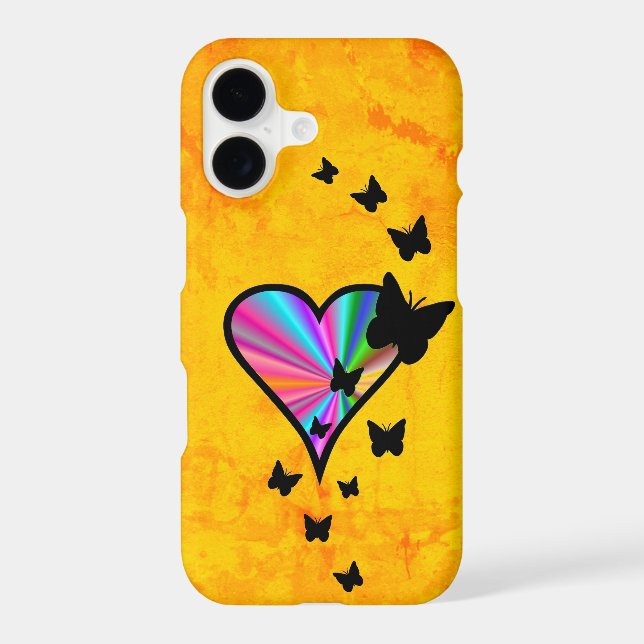 Rainbow Heart and Butterfly (Back)