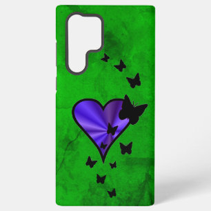 Rainbow Heart and Butterfly Samsung Galaxy Case
