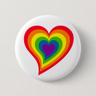 Rainbow Heart button