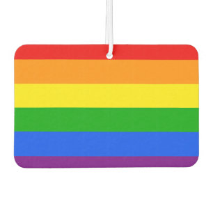 "RAINBOW HEART" CAR AIR FRESHENER