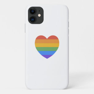 Rainbow Heart Case-Mate iPhone Case