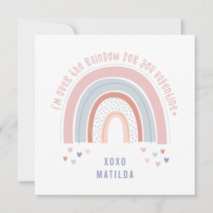 Rainbow heart cute photo classroom valentine