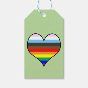 Rainbow Heart Gift Tags