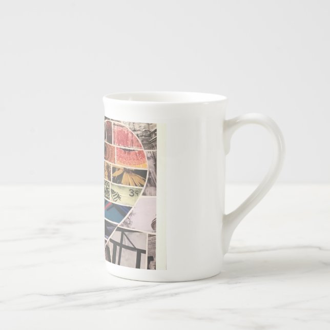 RAINBOW HEART MUG (Right)