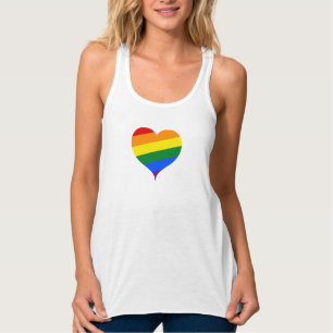 Rainbow Heart Pride Tee
