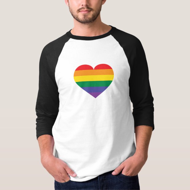 Rainbow Heart T-Shirt (Front)