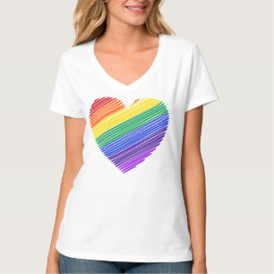 Rainbow heart T-Shirt