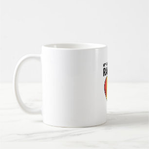 Rainbow Heart Vintage Engraving Favourite Colour S Coffee Mug