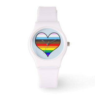 Rainbow Heart Watch