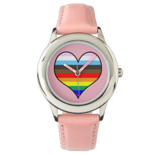 Rainbow Heart Watch