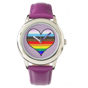 Rainbow Heart Watch