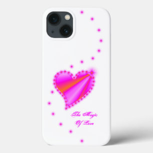 Rainbow Heart with Stars , The Magic Of Love iPhone 13 Case