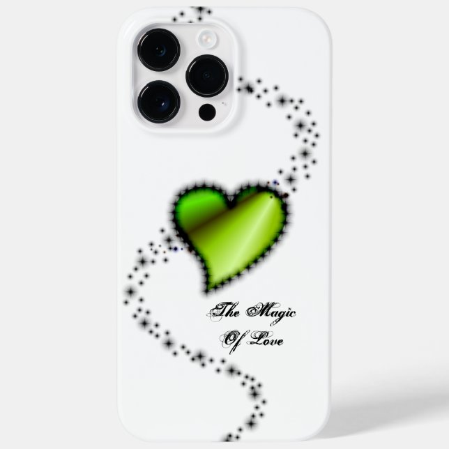 Rainbow Heart with Stars , The Magic Of Love Case-Mate iPhone Case (Back)