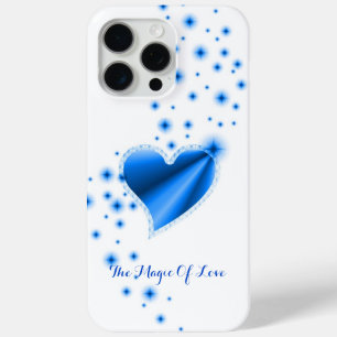 Rainbow Heart with Stars , The Magic Of Love iPhone 15 Pro Max Case