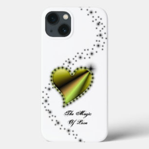 Rainbow Heart with Stars , The Magic Of Love iPhone 13 Case