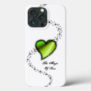 Rainbow Heart with Stars , The Magic Of Love iPhone 13 Pro Case