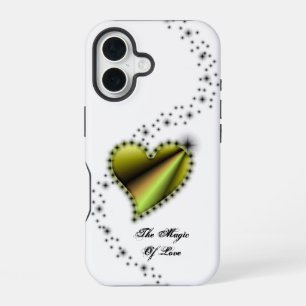 Rainbow Heart with Stars , The Magic Of Love iPhone 16 Case