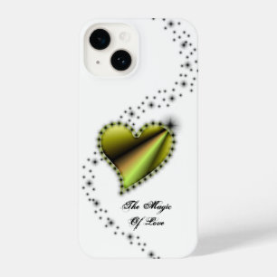 Rainbow Heart with Stars , The Magic Of Love iPhone 14 Case