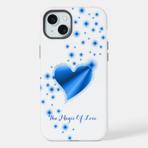 Rainbow Heart with Stars , The Magic Of Love iPhone 15 Plus Case