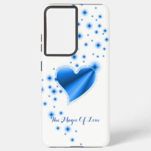 Rainbow Heart with Stars , The Magic Of Love Samsung Galaxy Case