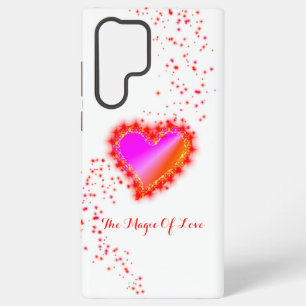 Rainbow Heart with Stars , The Magic Of Love Samsung Galaxy Case