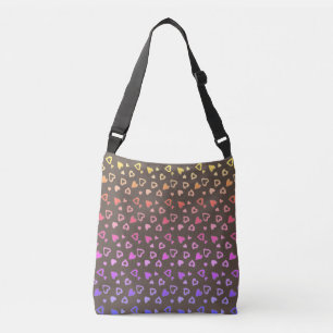 Rainbow Hearts Tote