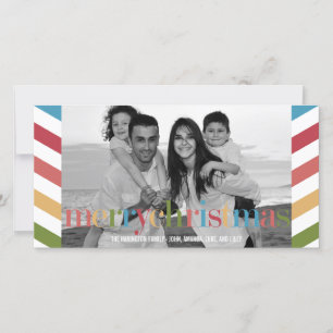 RAINBOW Holiday Photo Card