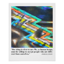 Rainbow Holographic Abstract Pride Chevron