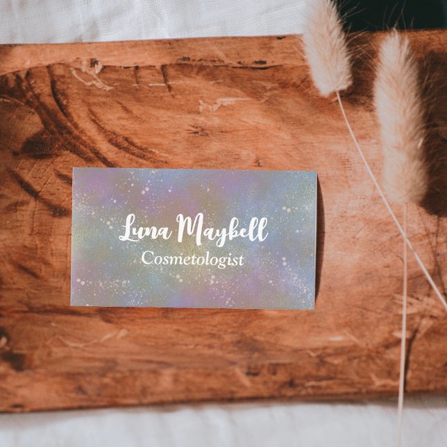 Rainbow Holographic Business Card (Creator Uploaded)