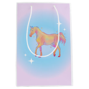 rainbow horse gift bag