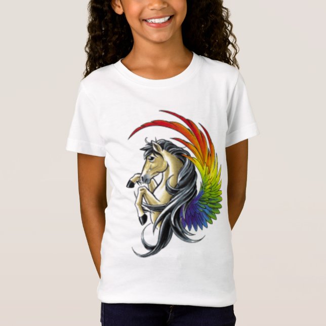Rainbow Horse T-Shirt (Front)