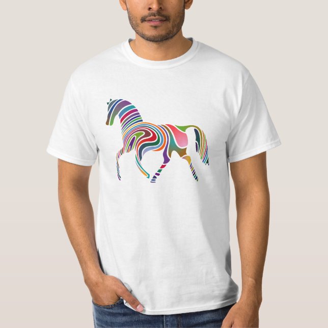 Rainbow horse T-Shirt (Front)