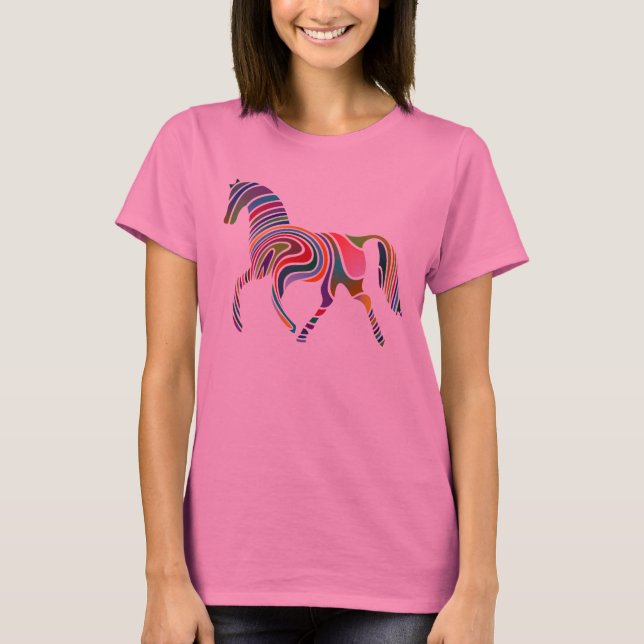 Rainbow horse T-Shirt (Front)