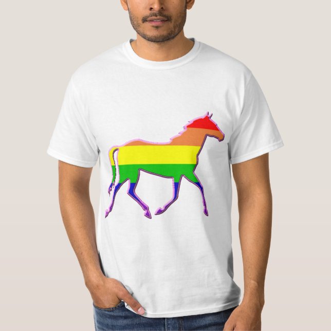 Rainbow Horse T-Shirt (Front)