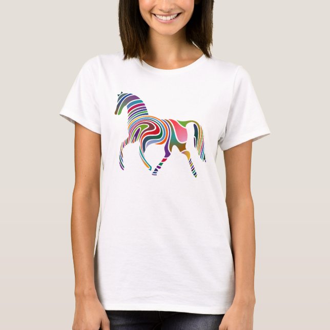 Rainbow horse T-Shirt (Front)