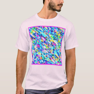 Rainbow-hued Abstract Art T-Shirt