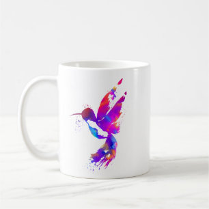 Rainbow Hummingbird Coffee Mug