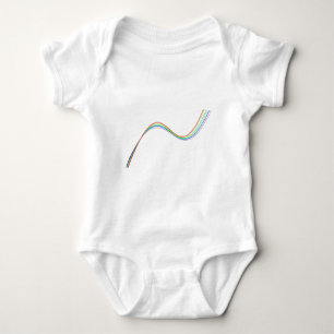rainbow hyperbole baby bodysuit