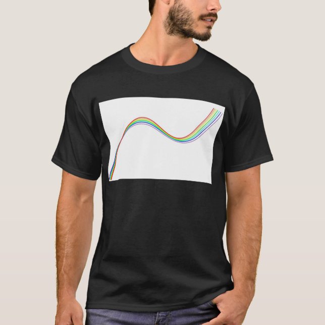 rainbow hyperbole T-Shirt (Front)
