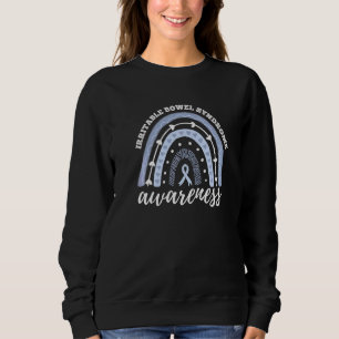 Rainbow IBS Irritable Bowel Syndrome Awareness Sweatshirt